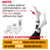 Custom Embroidered Logo Pilates Sock Anti Slip Women Yoga Socks