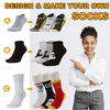 Colorful Unisex 100% Cotton Custom Crew Socks For Adults