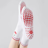 Custom Embroidered Logo Pilates Sock Anti Slip Women Yoga Socks