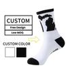 Factory Wholesale Unisex Custom Design 100% Cotton Crew Socks For Men