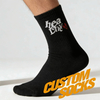 Wholesale Breathable Custom Design Sports Crew Sock Cotton Men Socks