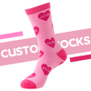 Colorful Custom Design Casual Crew Sock Cotton Women Socks