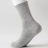 Breathable soft unisex casual crew socks cotton men dress sock 