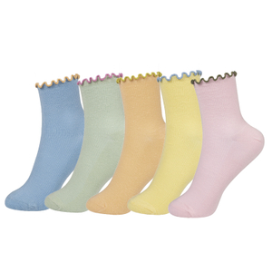 Fashion Colorful Breathable Custom Cartoon Logo Baby Sock Kids Stockings Cotton Children Crew Socks