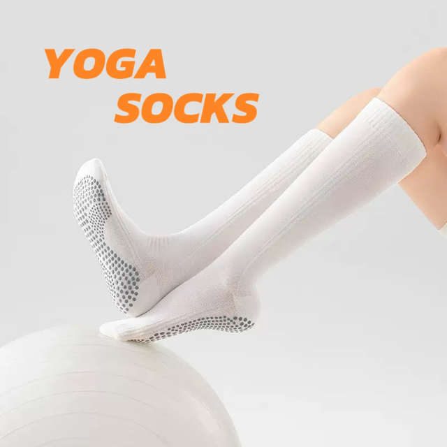 Low Moq Custom Design Anti-slip Sock Cotton Pilates Sports Sock