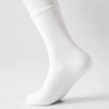 Breathable soft unisex casual crew socks cotton men dress sock 