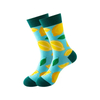 Fashion Colorful Custom Cartoon Funny Sock Cotton Men Socks Unisex Happy Casual Crew Socks for Adults