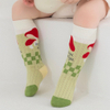 Fashion Colorful Breathable Custom Cartoon Logo Baby Sock Kids Stockings Cotton Children Crew Socks