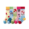 Fashion Colorful Breathable Custom Cartoon Logo Baby Sock Kids Stockings Cotton Children Crew Socks